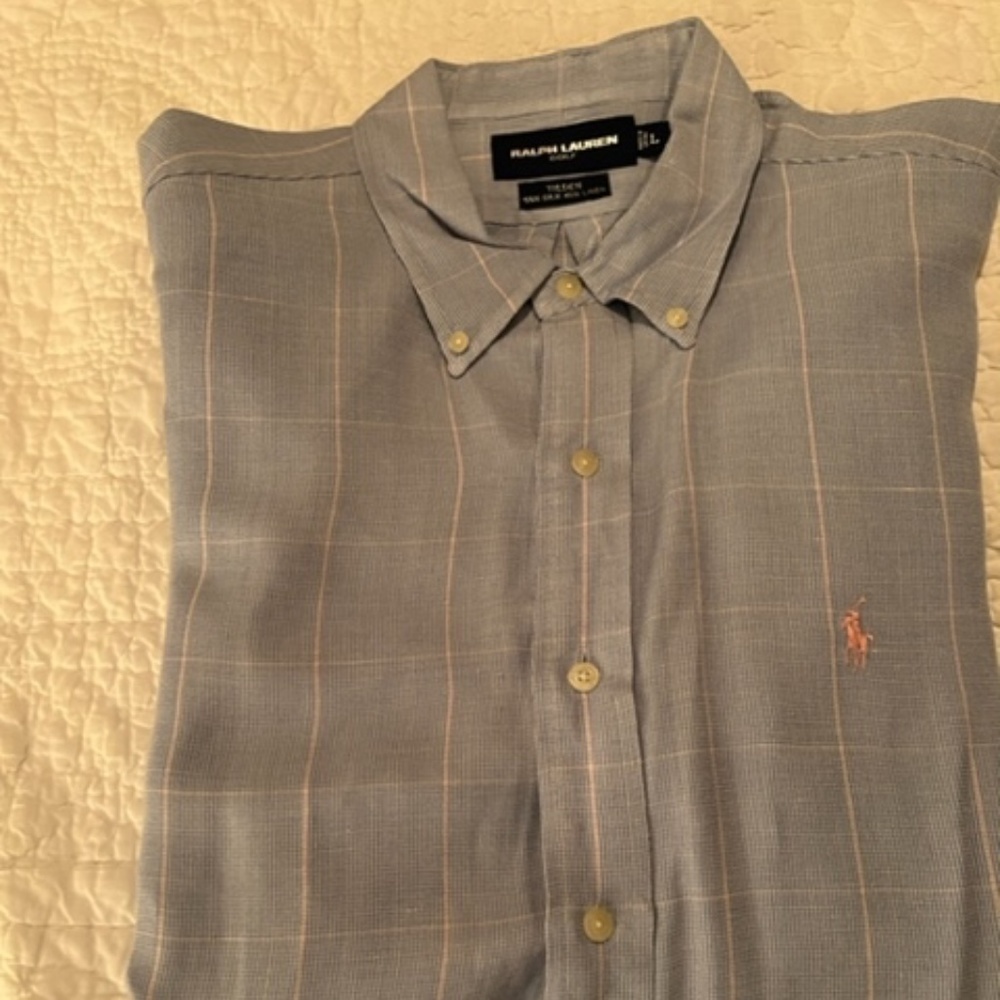 Ralph Lauren  Button Down  Golf Shirt
